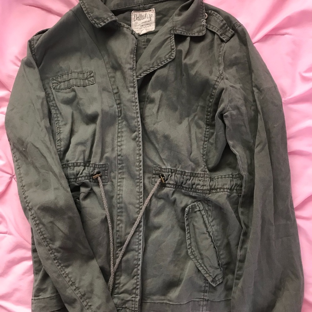 Olive green jacket